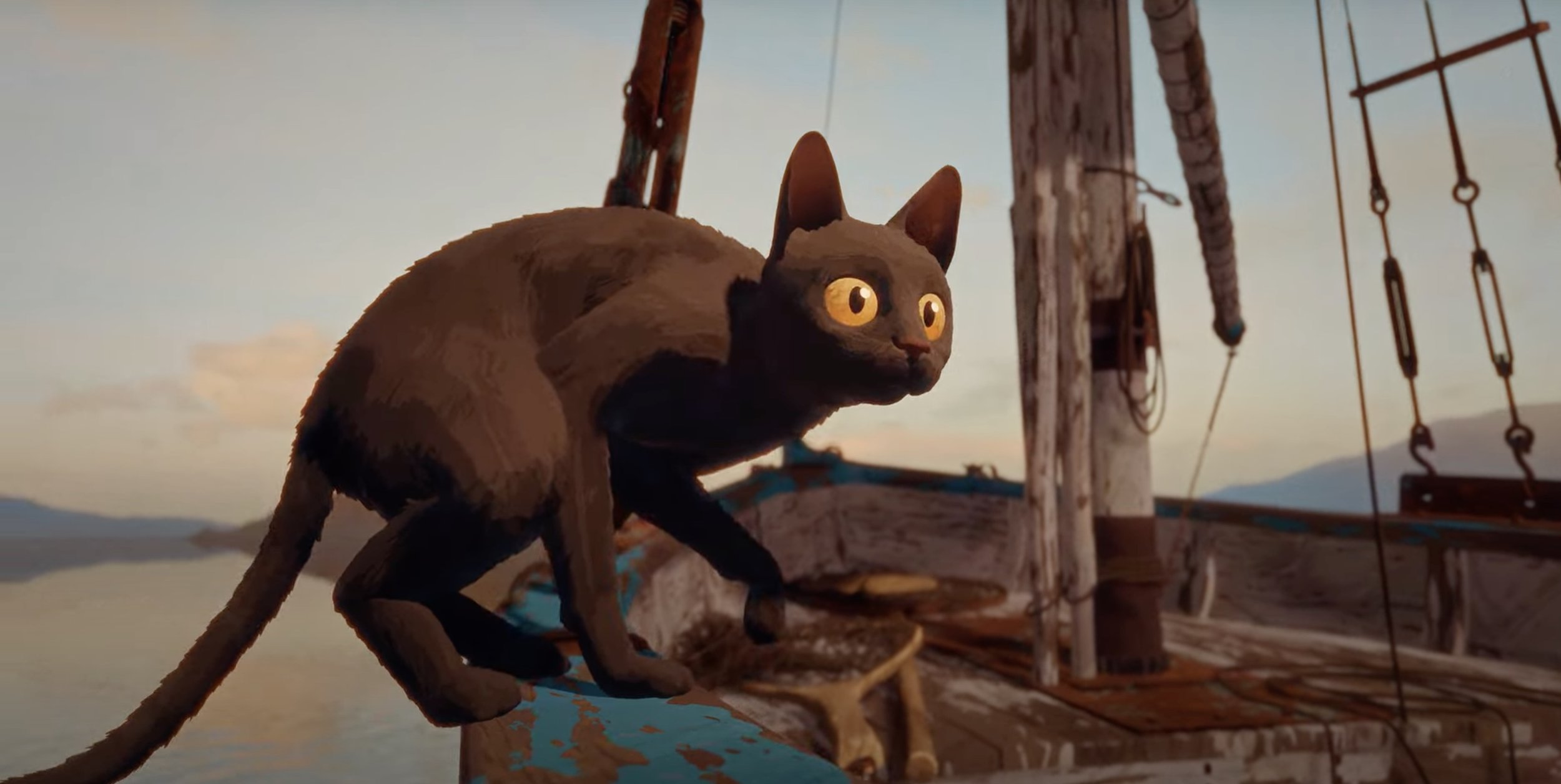 A cat embarks on an adventure in the trailer for the beautiful animated film FLOW